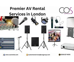 Premier AV Rental Services in London