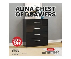 The Alina Chest of Drawers Collection" buy now up to 50% off
