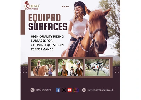 Carpet Fiber Equestrian Arena Surfaces in the UK | Top Menage Surface Suppliers