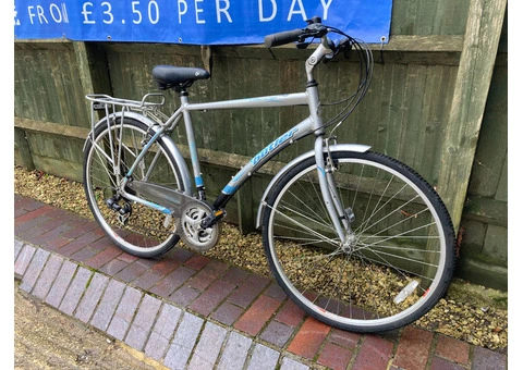 BYKE Ltd: Silver Hybrid Claudbutler