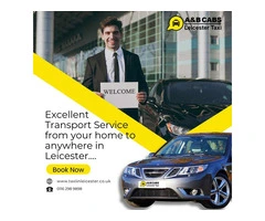 Taxi Leicester with A&B Cabs: Your Reliable Ride Across the City