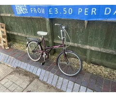 BYKE Ltd: Maroon Town Vintage Raleigh
