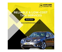 Taxi Leicester City Centre: A&B Cabs' Premier Transport Services