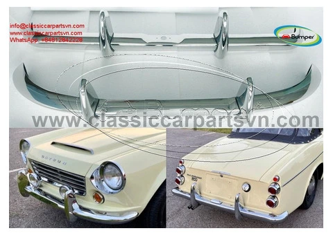 Datsun Roadster Fairlady bumpers with over rider (1962-1970) - 1/5