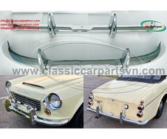 Datsun Roadster Fairlady bumpers with over rider (1962-1970)