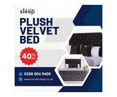 Plush Velvet Beds for Your Ultimate Comfort! buy now up to 40% off