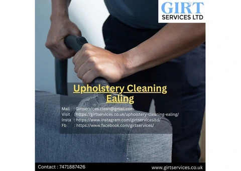 Refresh your home: Upholstery Cleaning Ealing Specialists