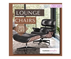 Buy Charles Eames Mid-Century Lounge Chair & Ottoman in UK
