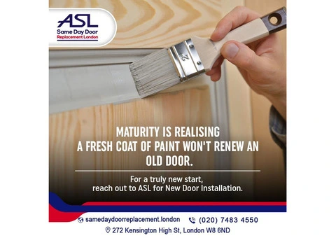 ASL Same Day Door Replacement in London. - 2/2