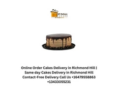 Online Order Cakes Delivery in Richmond Hill | Same day Cakes Delivery in Richmond Hill