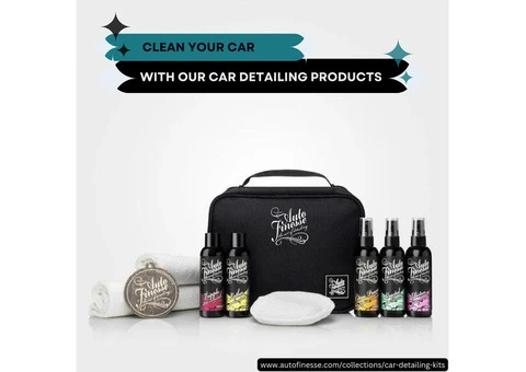 CLEAN YOUR CAR WITH OUR CAR DETAILING PRODUCTS