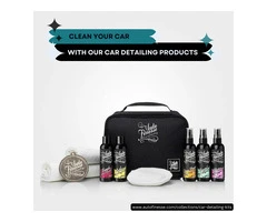 CLEAN YOUR CAR WITH OUR CAR DETAILING PRODUCTS