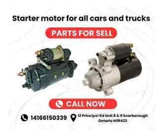 Starter motor for all cars and trucks