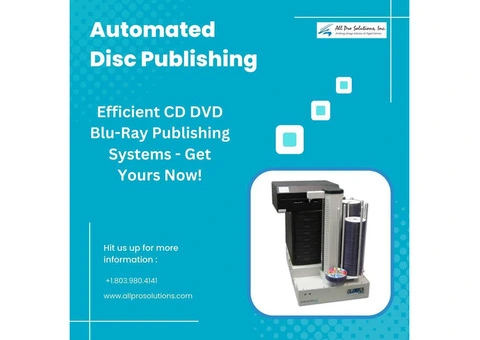 Efficient CD DVD Blu-Ray Publishing Systems - Get Yours Now!