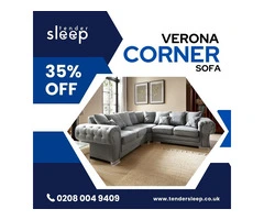 Introducing the Verona Corner Sofa buy now up to 35% off