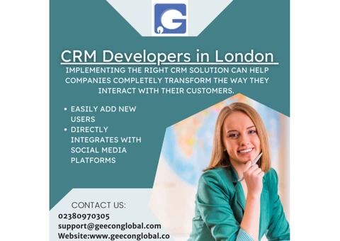 CRM Developers in London, UK