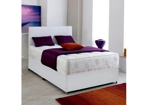 Discover the Comfort of Our Divan Beds with Optional Mattress!