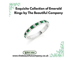 Platinum Emerald Rings - Exquisite Gemstone & Wedding Jewelry