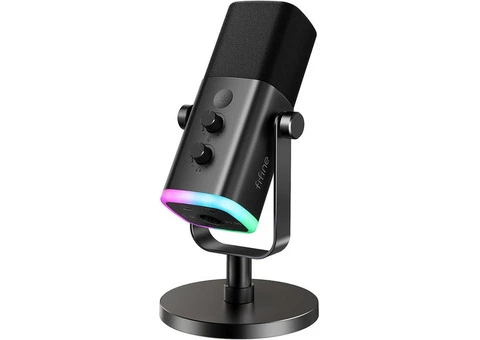 FIFINE XLR/USB Dynamic Microphone for Podcast Recording