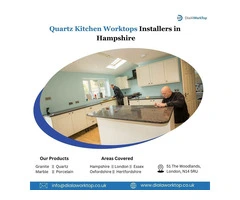 Quartz kitchen worktops installers in Hampshire