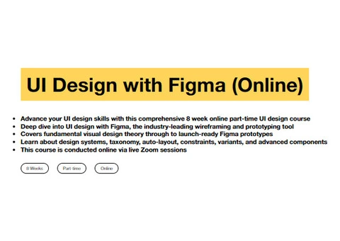 Online UI Design Training with Certification