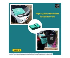 High-Quality Microfibre Towels for Cars - Auto Finesse