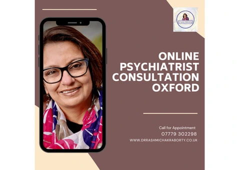 online psychiatrist consultation oxford