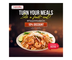 Gabriella's Thai | Opening Offer 10% Discount on order over £20 (Delivery & Collection)