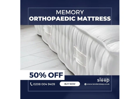 Memory Orthopaedic Mattress Up to 50% OFF