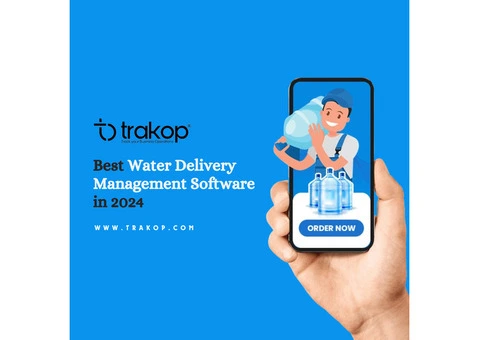 Elevate Your Water Delivery Business with Trakop's Water Delivery Software