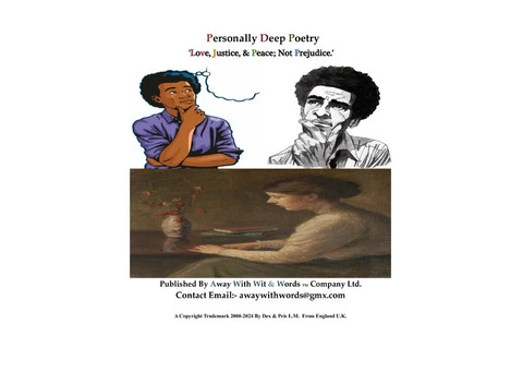 Purchase To Download 'Personally Deep Poetry.'  Book!! For £3.00 - 1/6