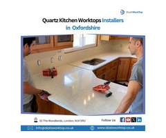 Quartz kitchen worktops installers in Oxfordshire