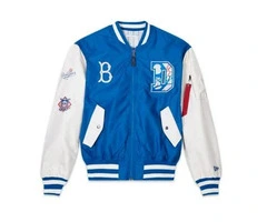 Jorde Calf Men’s Baseball Brooklyn Dodgers Varsity Jacket