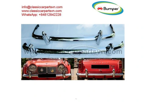 Triumph TR4A, TR4A IRS, TR5, TR250 bumpers (1965-1969) - 1/4