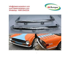 Triumph TR6 bumpers (1969-1974) by stainless steel