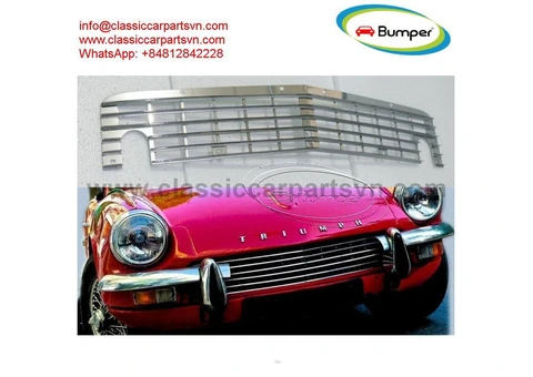 Triumph Spitfire MK3 (1967-1970) and Triumph GT6 MK2 (1968-1970) grille - 1/4