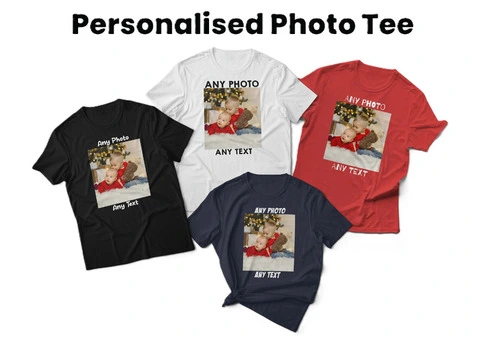Unleash Your Creativity with MogPrint's Custom Photo T-Shirt!