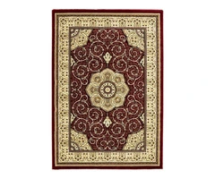 Heritage Rug by Think Rugs in 4400 Cream/Red Colour