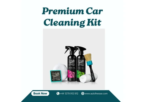 Revitalize Your Ride with Our Premium Car Cleaning Kit!