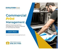 Streamline Your Printing Needs with Expert Commercial Print Management Services