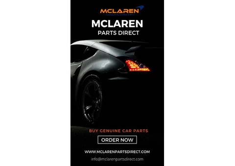 McLaren Parts & Accessories | Direct part | Shipping Worldwide