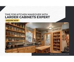 Effortless Organization: Up to 20% Off Larder Cabinets UK! Inquire Today.