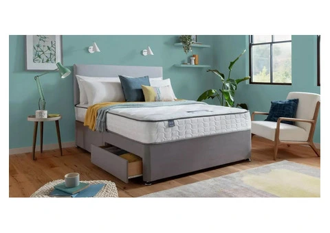 The Ultimate Divan Bed Ensemble with Storage and Headboard!"