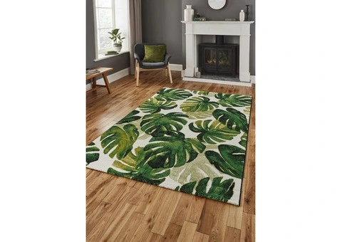 Havana Rug by Think Rugs in 8598 Green Colour