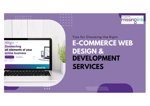 Tips for Choosing the Right E-Commerce Web Design & Development Services