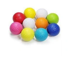 Specialty colored golf balls