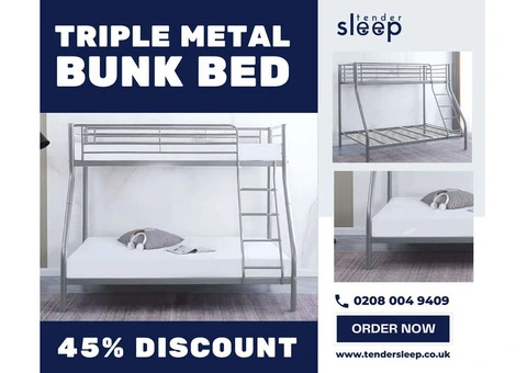 The Ultimate Triple Bunk Bed Solution"