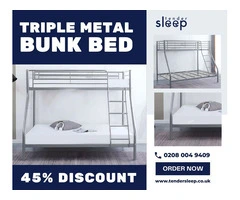The Ultimate Triple Bunk Bed Solution"