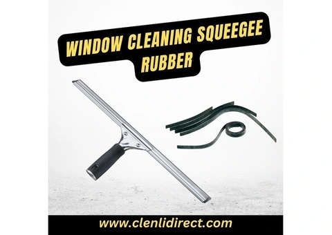 Get A Perfect Window Cleaning Squeegee Rubber