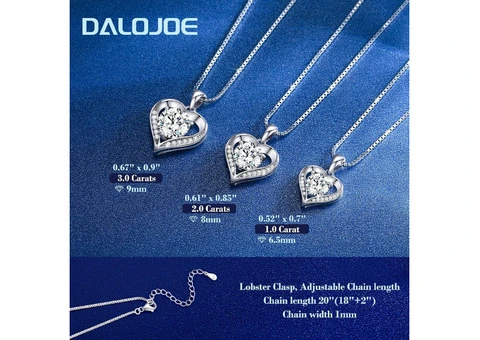 Heart Pendant Necklace Gifts for Wife - 3/3